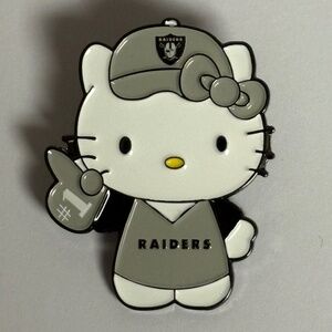 Las Vegas Raiders Hello Kitty Hat Pin Pins Fitted New Era Hats Bag